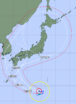 台風14号に関して
